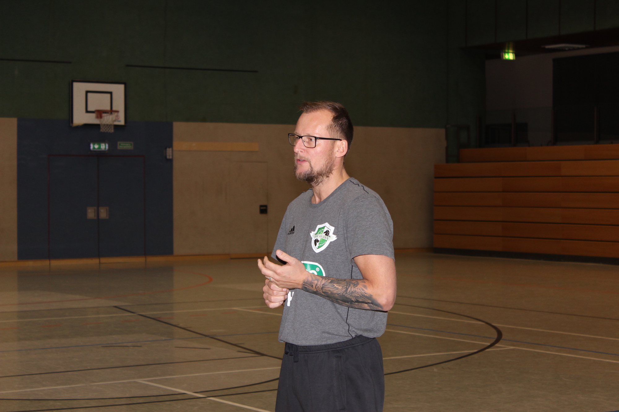 Handballtraining mit Heidmar Felixson