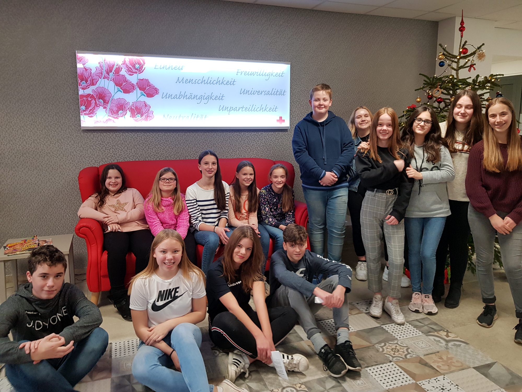 Silberkämper besuchen Weihnachtsfeier im Seniorenzentrum